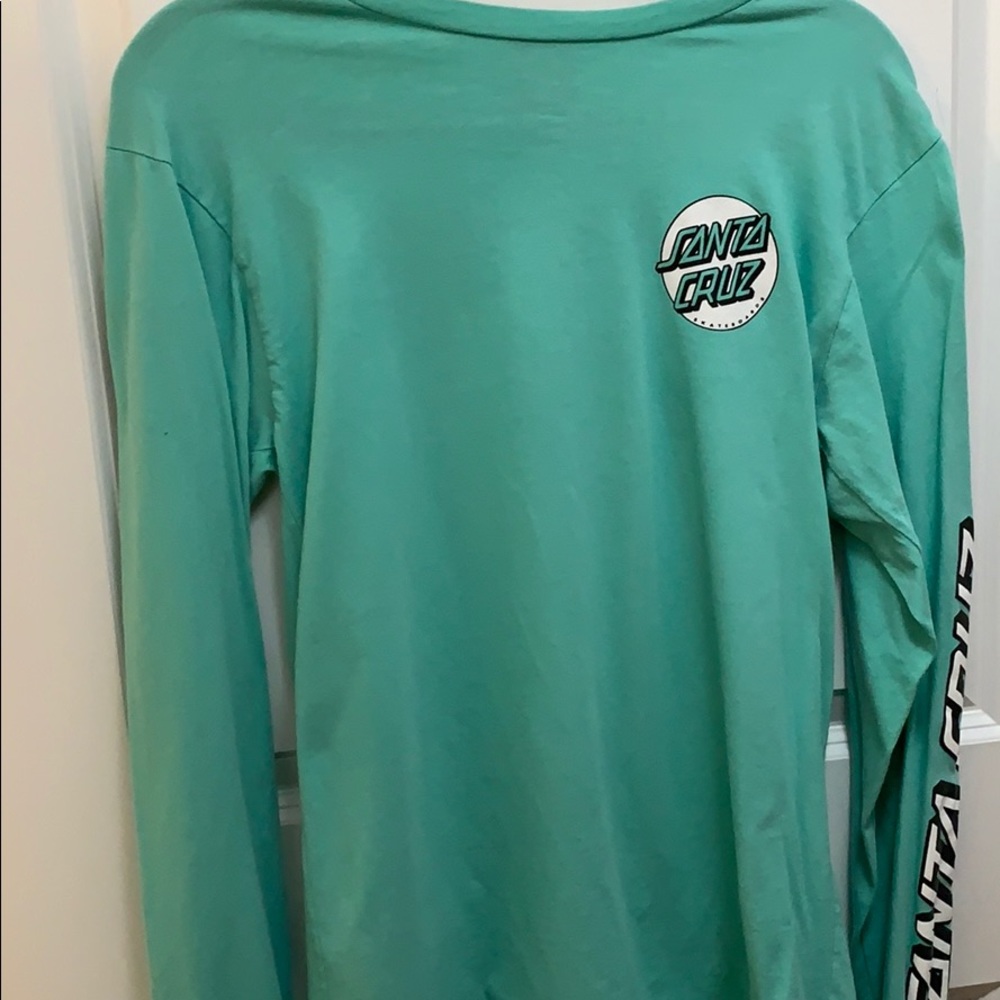 Teal Santa Cruz shirt
